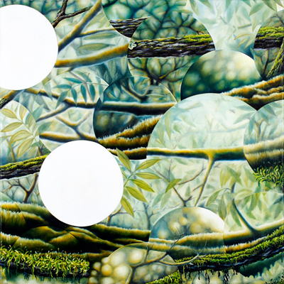 Annette von der Bey, branches and leaves