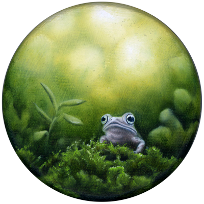 Annette von der Bey, frog