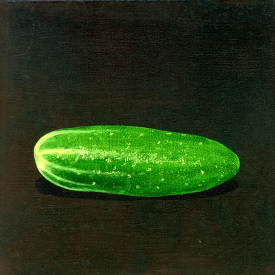 Annette von der Bey, pickled cucumber