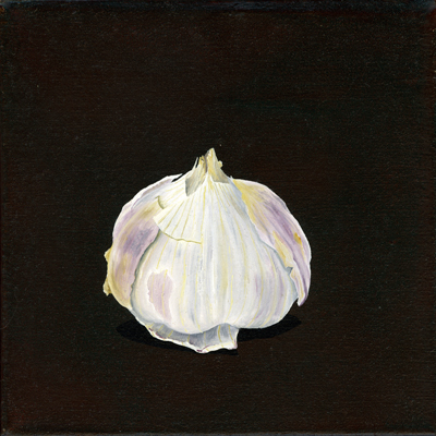Annette von der Bey, garlic bulb