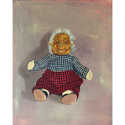 Annette von der Bey, alte Micky-Puppe