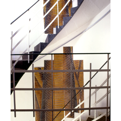 Annette von der Bey, Installation Turmbau im Alten Wasserturm Viersen